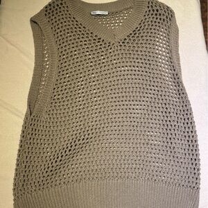 Zara Vest, Beige